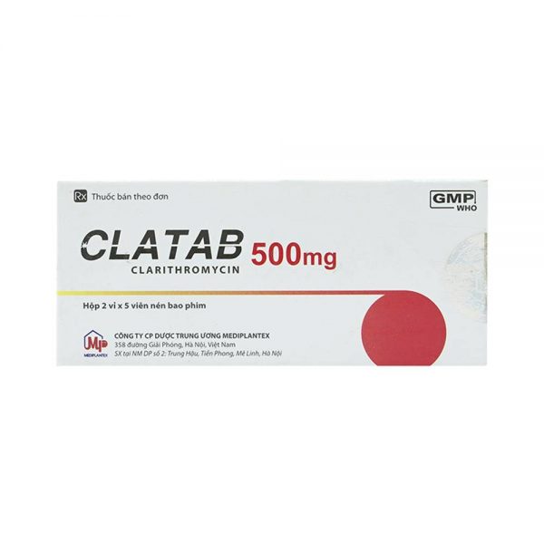 Clatab 500- Nhà thuốc Thục Anh