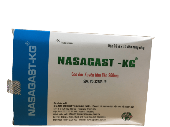 NASAGAST-KG hộp bao nhiêu viên