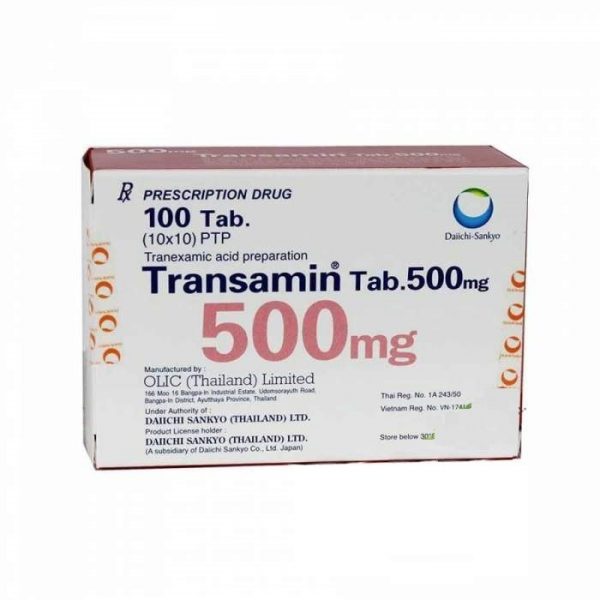 thuốc Transamin 500mg