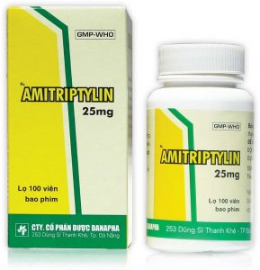 Amitriptylin 25mg hộp bao nhiêu viên
