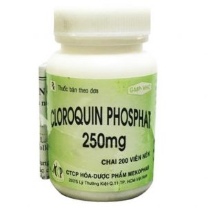 thuốc Cloroquin Phosphat 250mg Mekophar