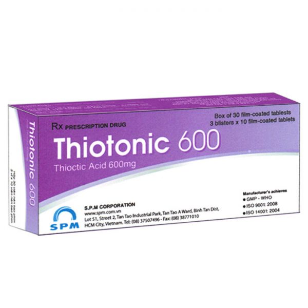 Thuốc Thiotonic 600
