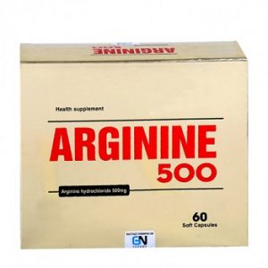 Arginine 500 Hộp 60 Viên